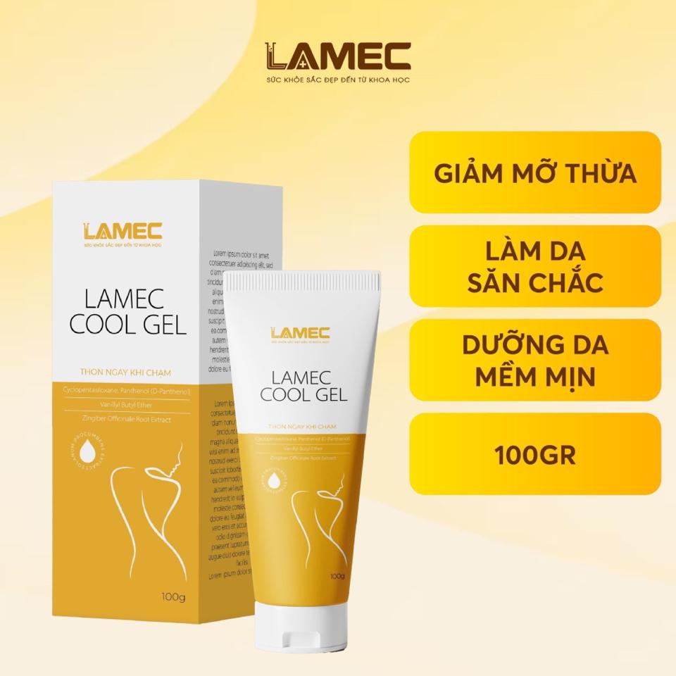 Gel tan mỡ - Lamec cool gel-duoc-ban-tai-LAMEC - SẢN PHẨM KHOA HỌC