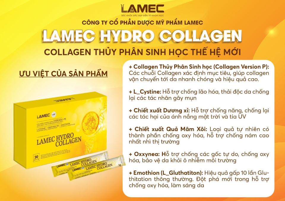 HYDROCOLLAGEN-duoc-ban-tai-LAMEC - SẢN PHẨM KHOA HỌC