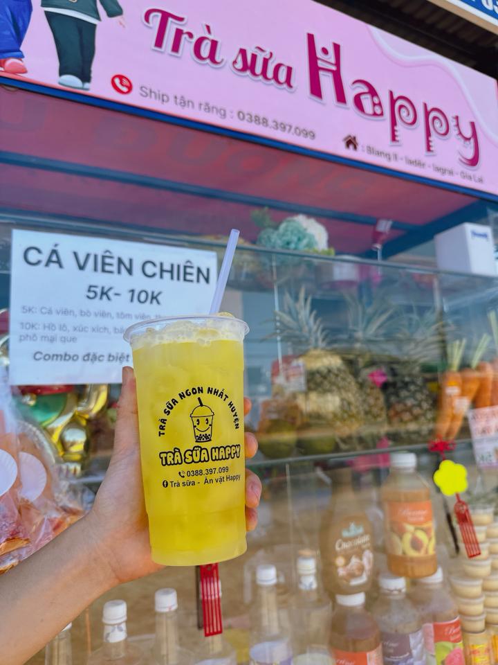 Nước ép thơm-duoc-ban-tai-Trà sữa Happy