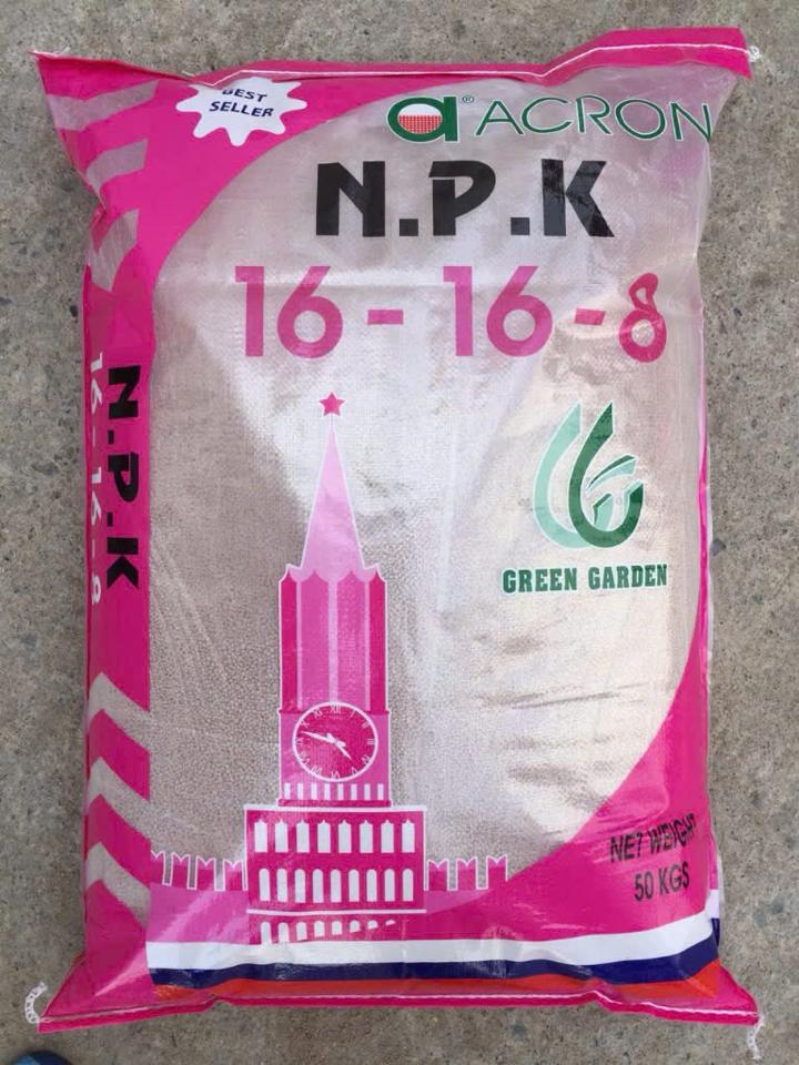 NPK NGA ACRON 16.16.8 tháp cao-duoc-ban-tai-CÔNG TY CỔ PHẦN XUẤT NHẬP KHẨU VƯƠNG KHANG