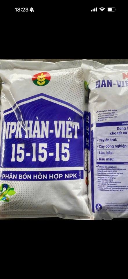 Npk Nga HV - CM nhập 15-15-15-duoc-ban-tai-CÔNG TY CỔ PHẦN XUẤT NHẬP KHẨU VƯƠNG KHANG