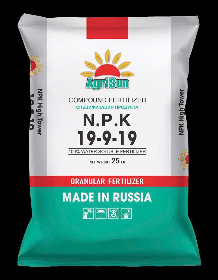 NPK Nga 19.9.19 Agri CN Tháp cao tan nhanh -duoc-ban-tai-CÔNG TY CỔ PHẦN XUẤT NHẬP KHẨU VƯƠNG KHANG