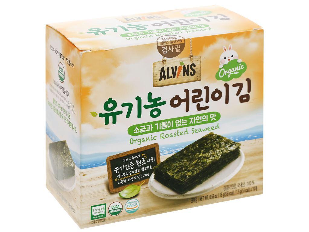 Rong biển hữu cơ tách muối cho bé Alvins 15g-duoc-ban-tai-Shop thực phẩm hữu cơ - ShiMi