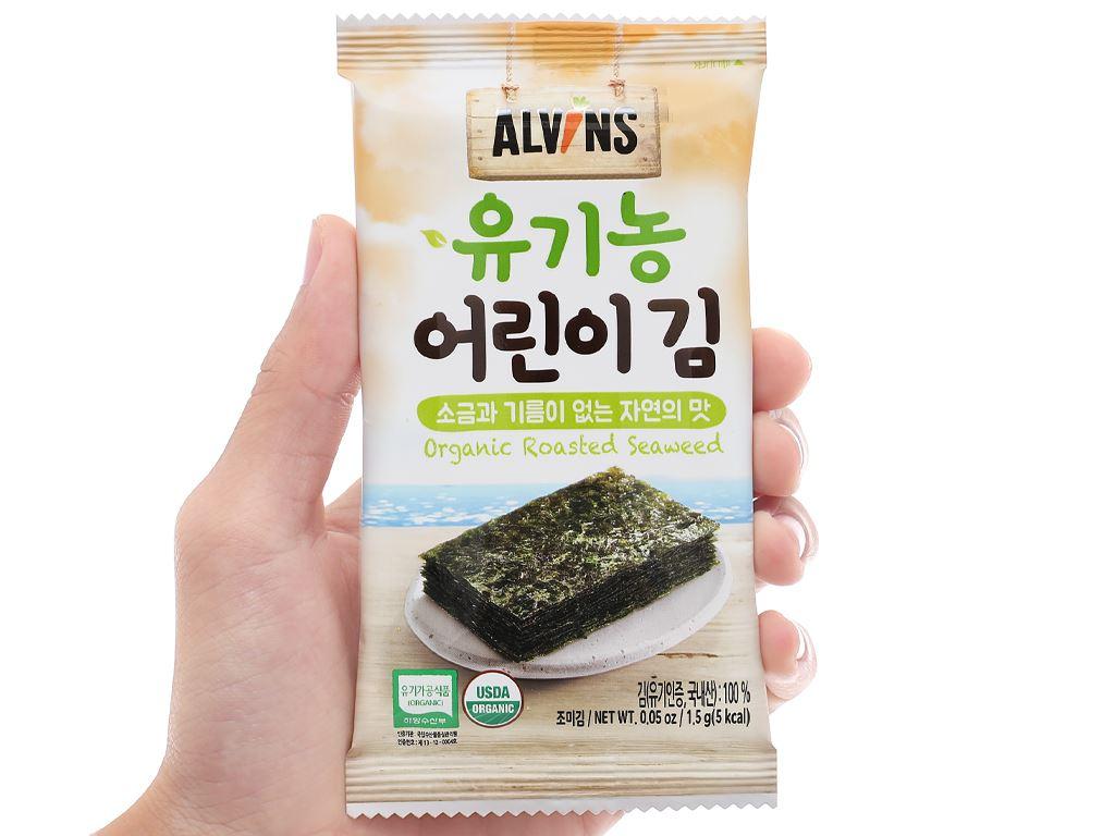 Rong biển hữu cơ tách muối cho bé Alvins 15g-duoc-ban-tai-Shop thực phẩm hữu cơ - ShiMi