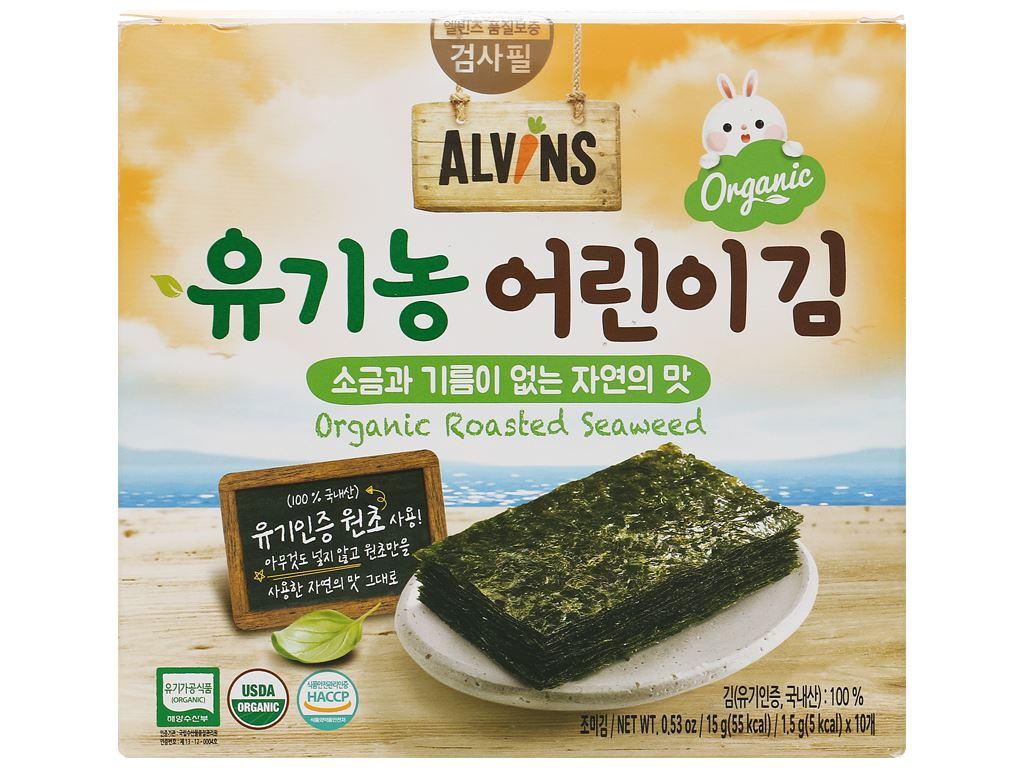 Rong biển hữu cơ tách muối cho bé Alvins 15g-duoc-ban-tai-Shop thực phẩm hữu cơ - ShiMi