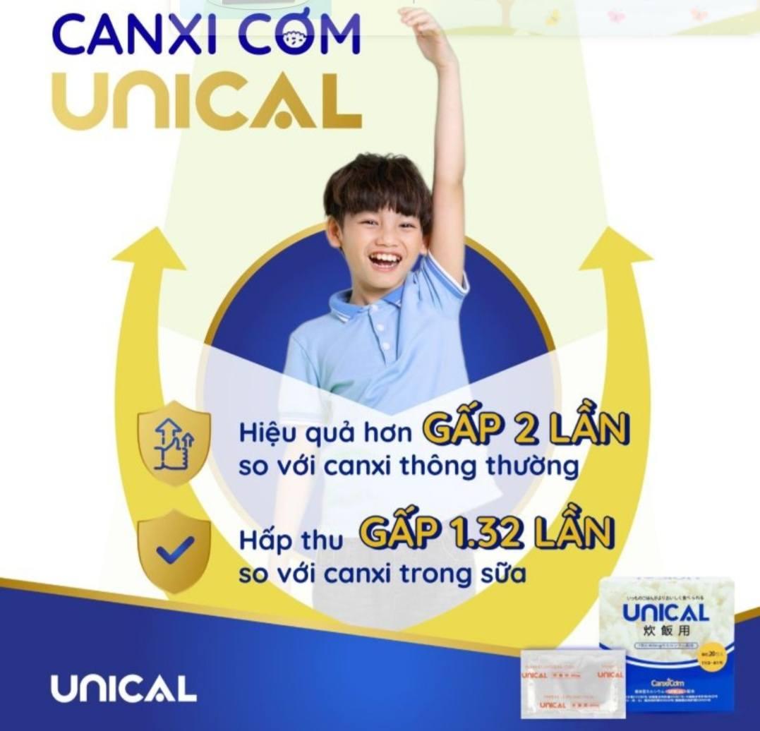 Canxi cơm for rice Unical Nhật Bản (Hộp 20 gói)-duoc-ban-tai-Shop Dung Bùi