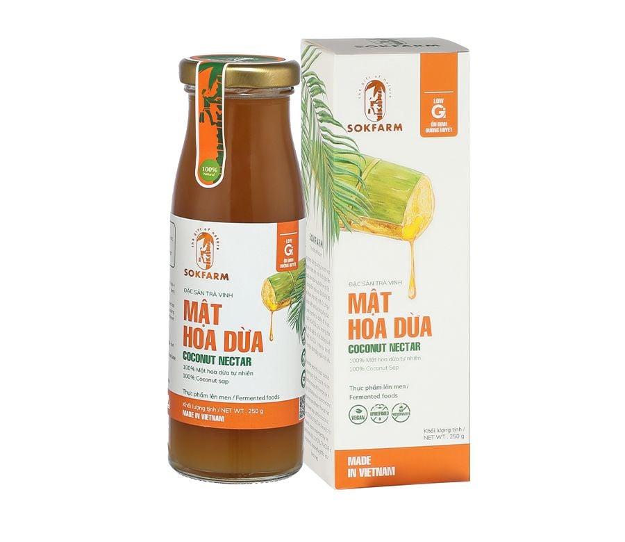 Mật hoa dừa cô đặc SokFarm 250g-duoc-ban-tai-Shop Dung Bùi