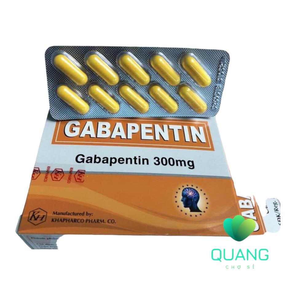 Gabapentin 300mg Khánh Hoà (H/100v)-duoc-ban-tai-Quang Chợ Sỉ