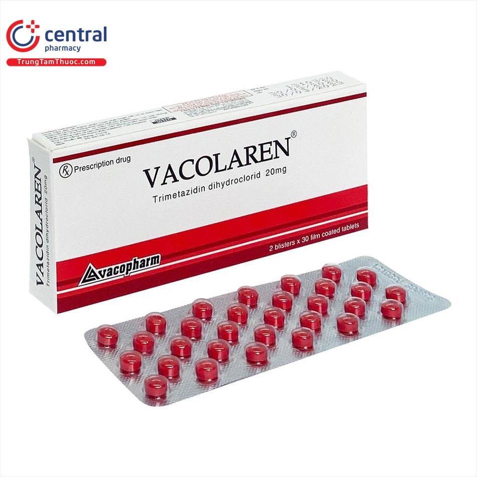 Vacoloren Trimetazidin 20mg (H/60v)-duoc-ban-tai-Quang Chợ Sỉ