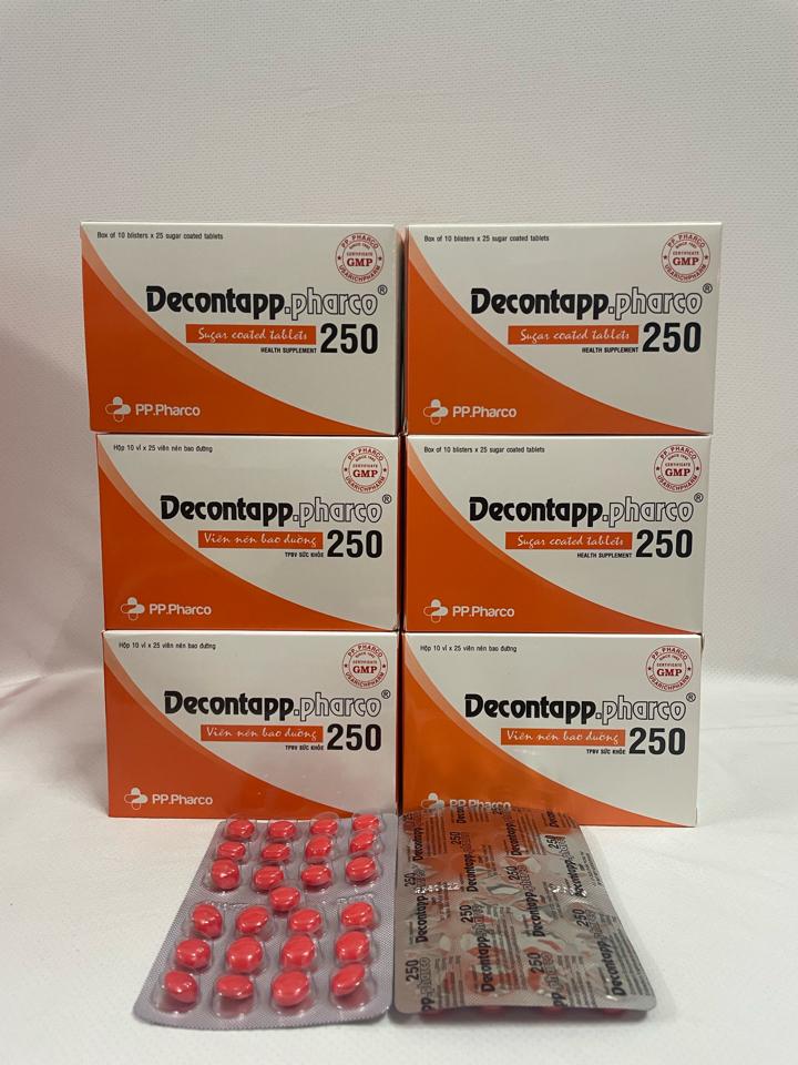 Decontapp 250 PP.Pharco (H/250v)-duoc-ban-tai-Quang Chợ Sỉ