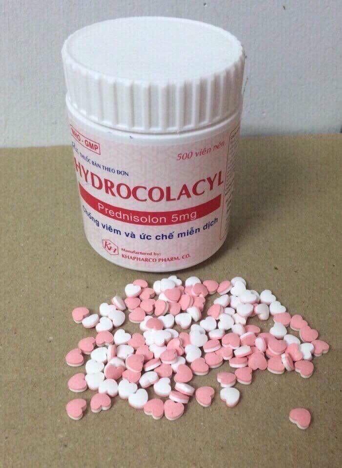 Hydrocolacyl Prednisolone 2 Lớp Ngọt (C/500v)-duoc-ban-tai-Quang Chợ Sỉ