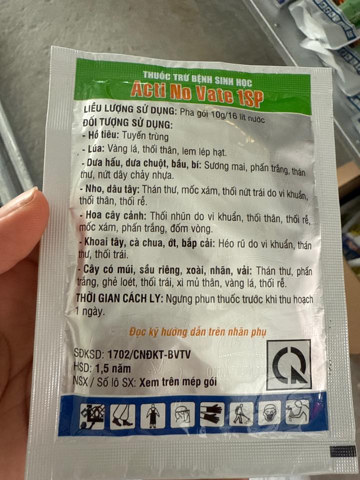 Thuốc trừ bệnh ActiNoVate-duoc-ban-tai-ĐẠI LÝ VẬT TƯ NÔNG NGHIỆP THANH TÙNG