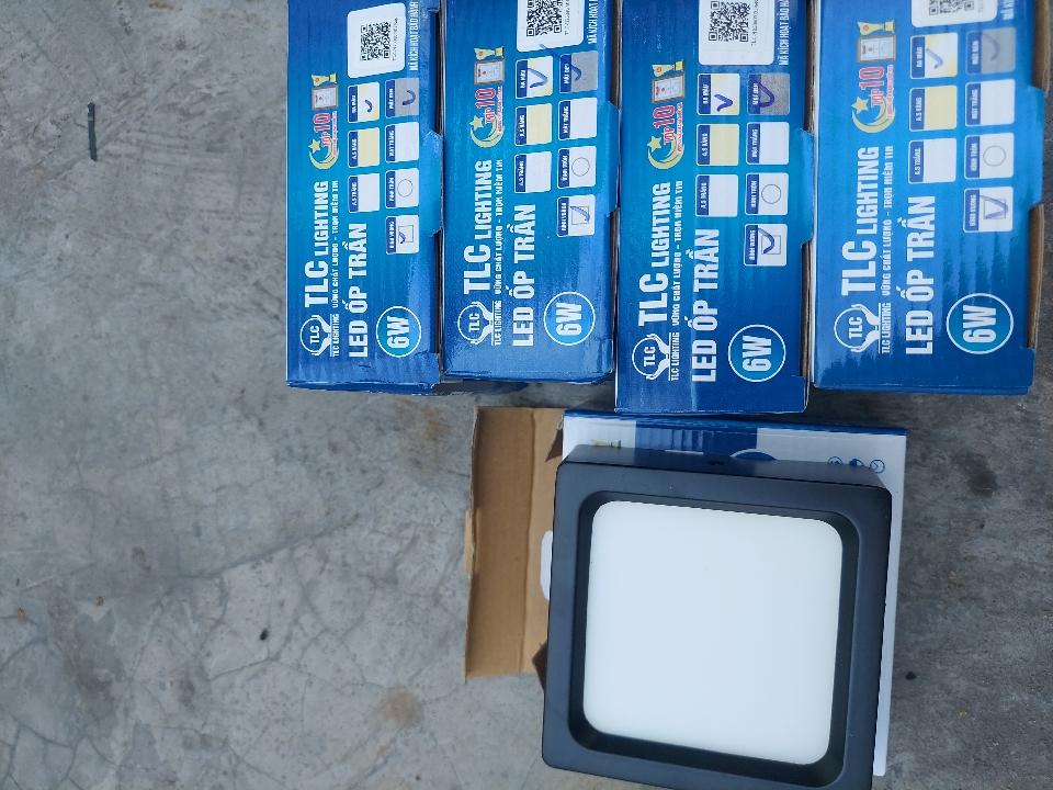 TLC Ốp Vuông 120x120- đen. 3 chế độ -duoc-ban-tai-CỬA HÀNG NGUỒN SÁNG THÔNG MINH ĐĂNG PHÁT