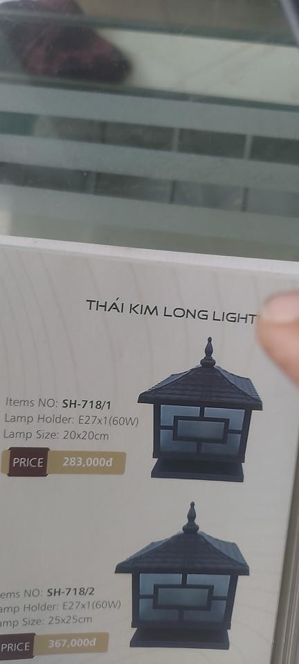 Đèn đầu cột - mái 200mm đế 170mm ( thủy tinh) -duoc-ban-tai-CỬA HÀNG NGUỒN SÁNG THÔNG MINH ĐĂNG PHÁT