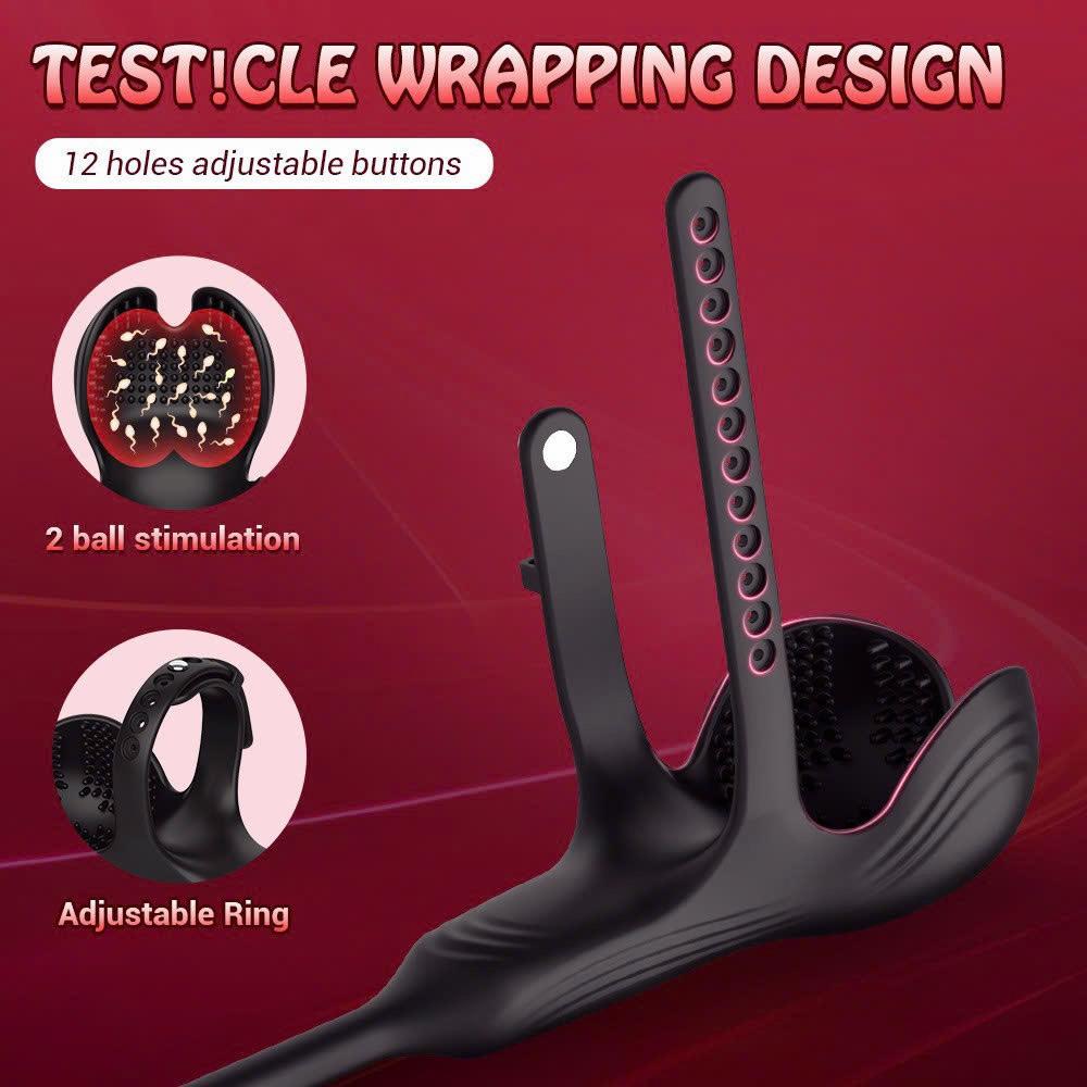 Plug rung thụt massage kết hợp vòng khóa massger bìu -duoc-ban-tai-Thetoysvn