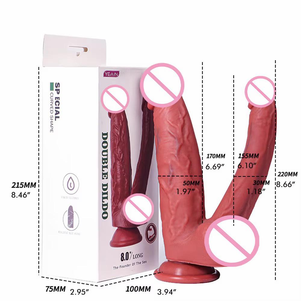 Dương vật giả đôi cao cấp 22cm -duoc-ban-tai-Thetoysvn