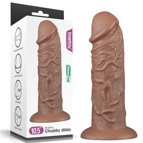 10.5'' Realistic Chubby Dildo 27cm x 6.3cm hàng chính hãng Lovetoy -duoc-ban-tai-Thetoysvn