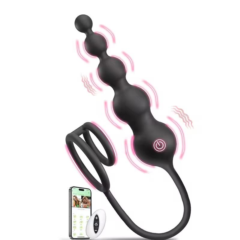 Poping Anal Beads Massager rung kích thích tuyến tiền liệt siêu sướng-duoc-ban-tai-Thetoysvn