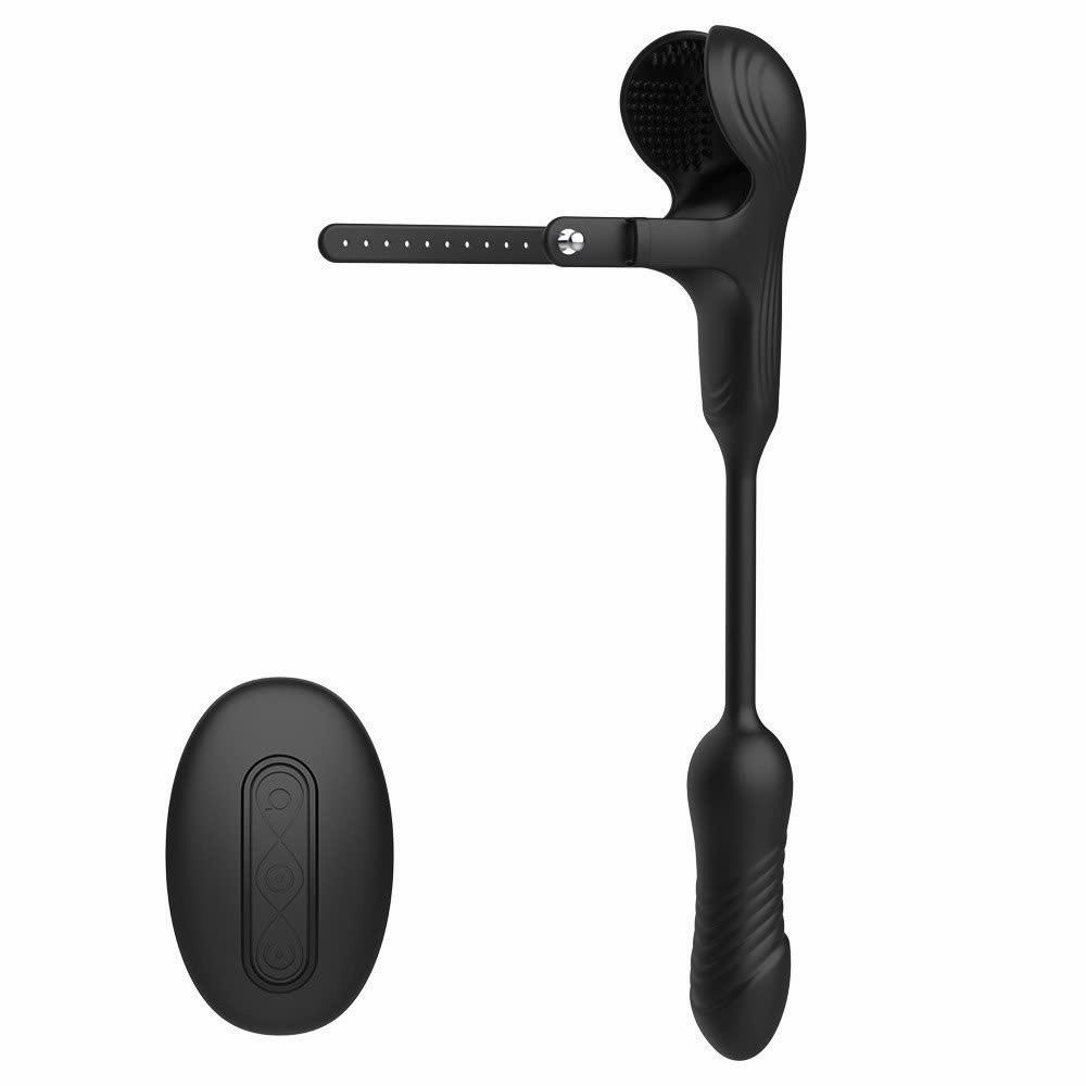 Plug rung thụt massage kết hợp vòng khóa massger bìu -duoc-ban-tai-Thetoysvn