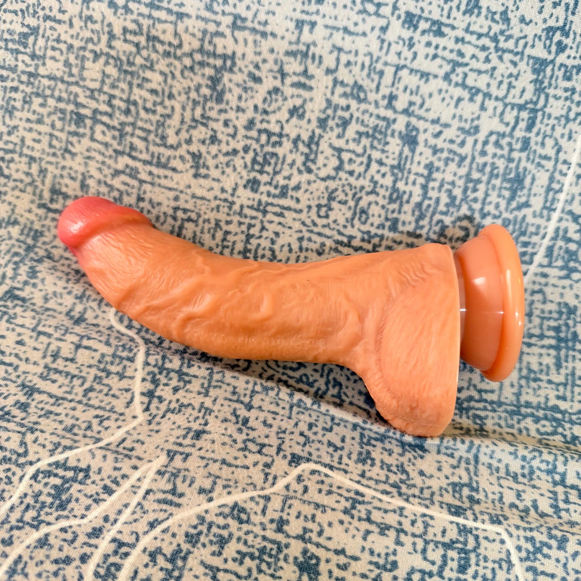 Dương vật giả mềm mại cong cớn chạm điểm G cực sướng-duoc-ban-tai-Thetoysvn