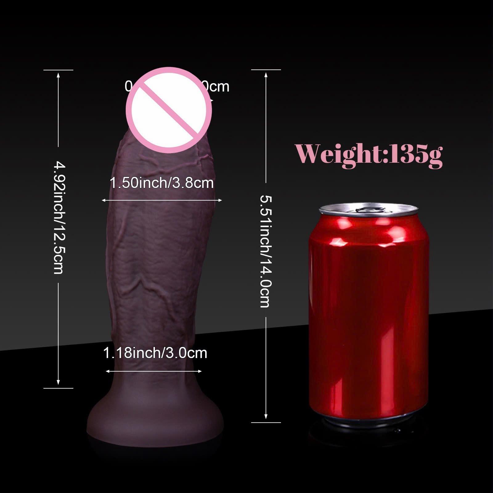 Dương vật giả khồng bìu Black -duoc-ban-tai-Thetoysvn
