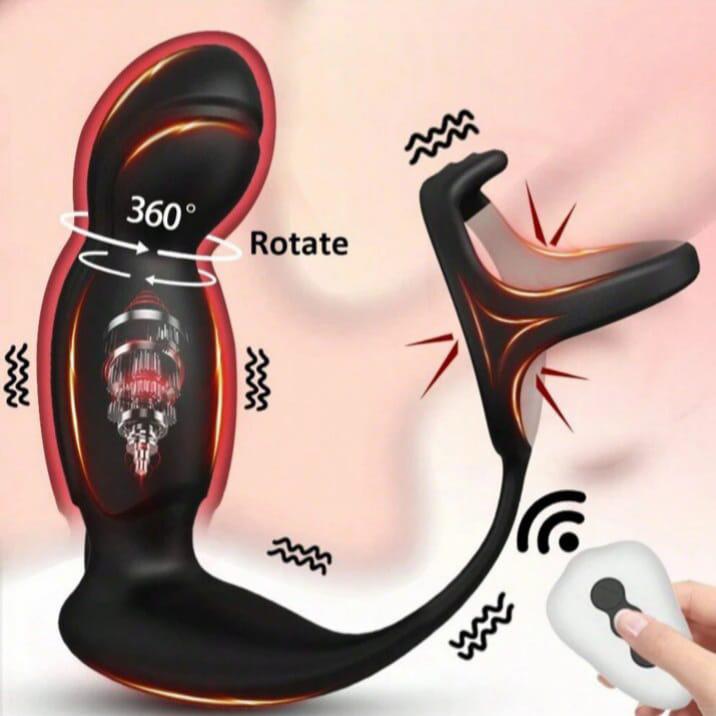 Máy Massager rung ngoáy tròn 360 độ điều khiển từ xa cực sướng-duoc-ban-tai-Thetoysvn