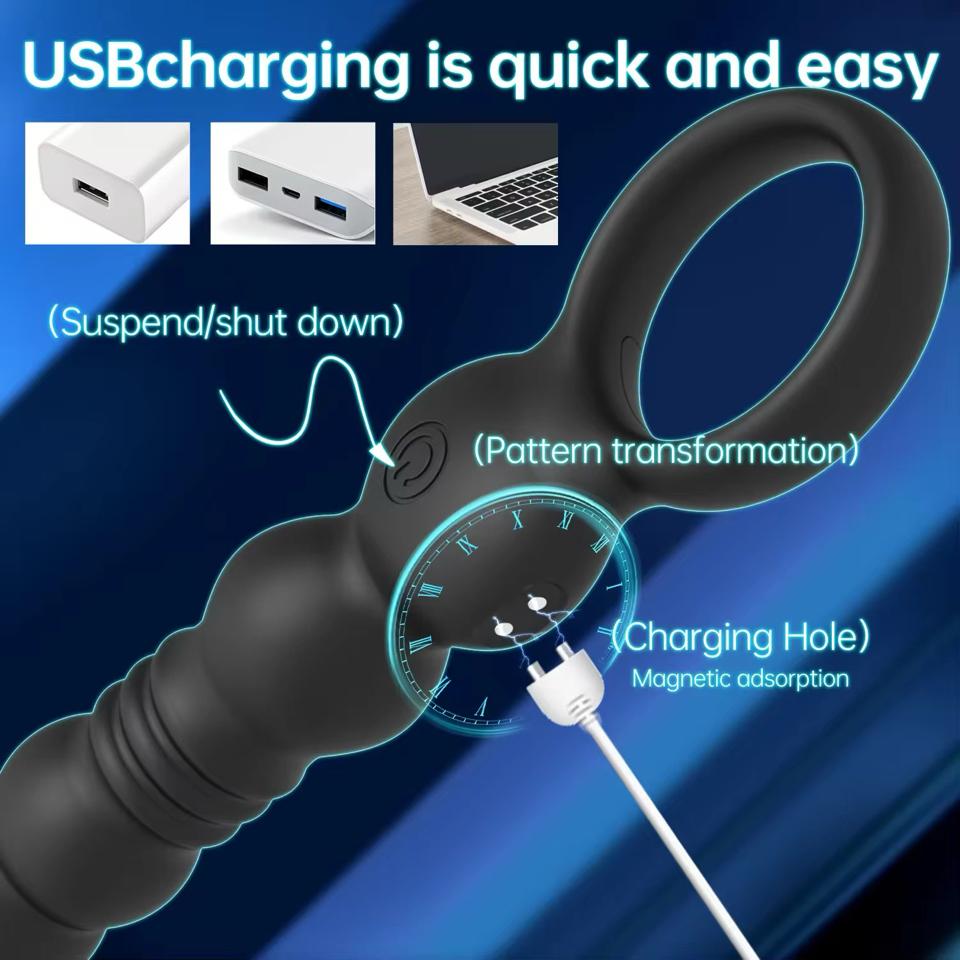 Que rung thụt massager kích thích thích tuyến tiền liệt cho nam giới-duoc-ban-tai-Thetoysvn