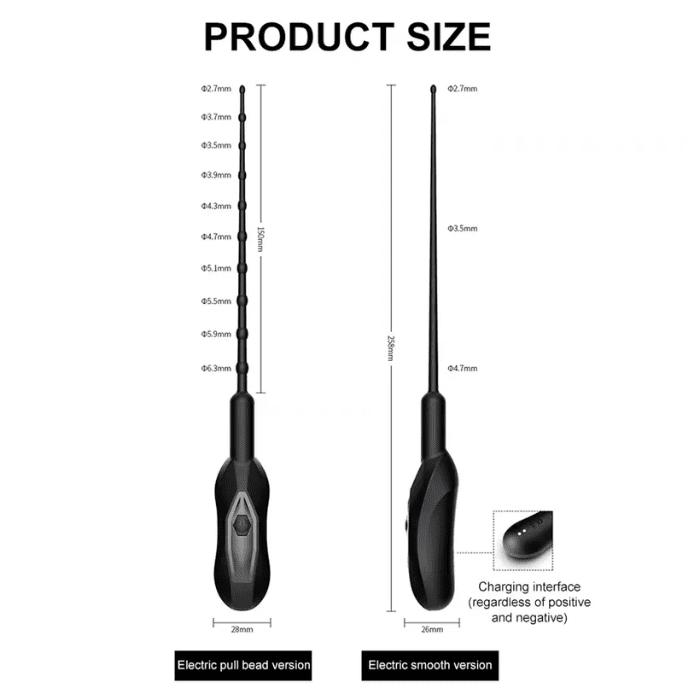 Sounding cao cấp có rung Jeusn kích thích niệu đạo-duoc-ban-tai-Thetoysvn