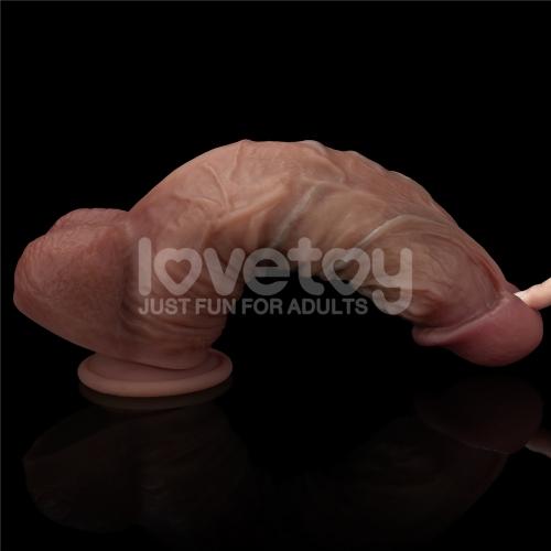 10.5'' Dual Layered Silicone Cock XXL-duoc-ban-tai-Thetoysvn