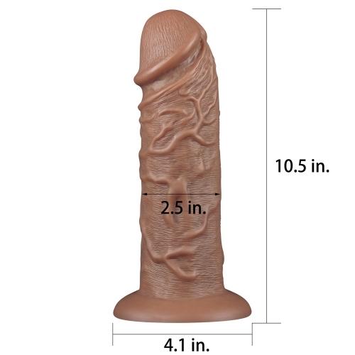 10.5'' Realistic Chubby Dildo 27cm x 6.3cm hàng chính hãng Lovetoy -duoc-ban-tai-Thetoysvn