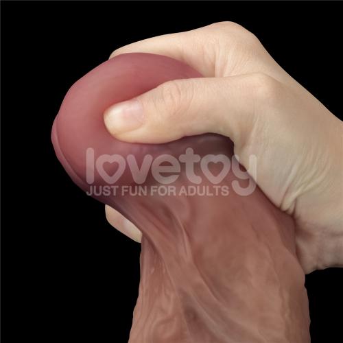 10.5'' Dual Layered Silicone Cock XXL-duoc-ban-tai-Thetoysvn