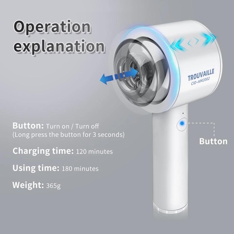Máy thủ dâm tự động rung thụt, xoáy Trouvaille CID-AM2002 có đế gắn tường siêu xịn-duoc-ban-tai-Thetoysvn
