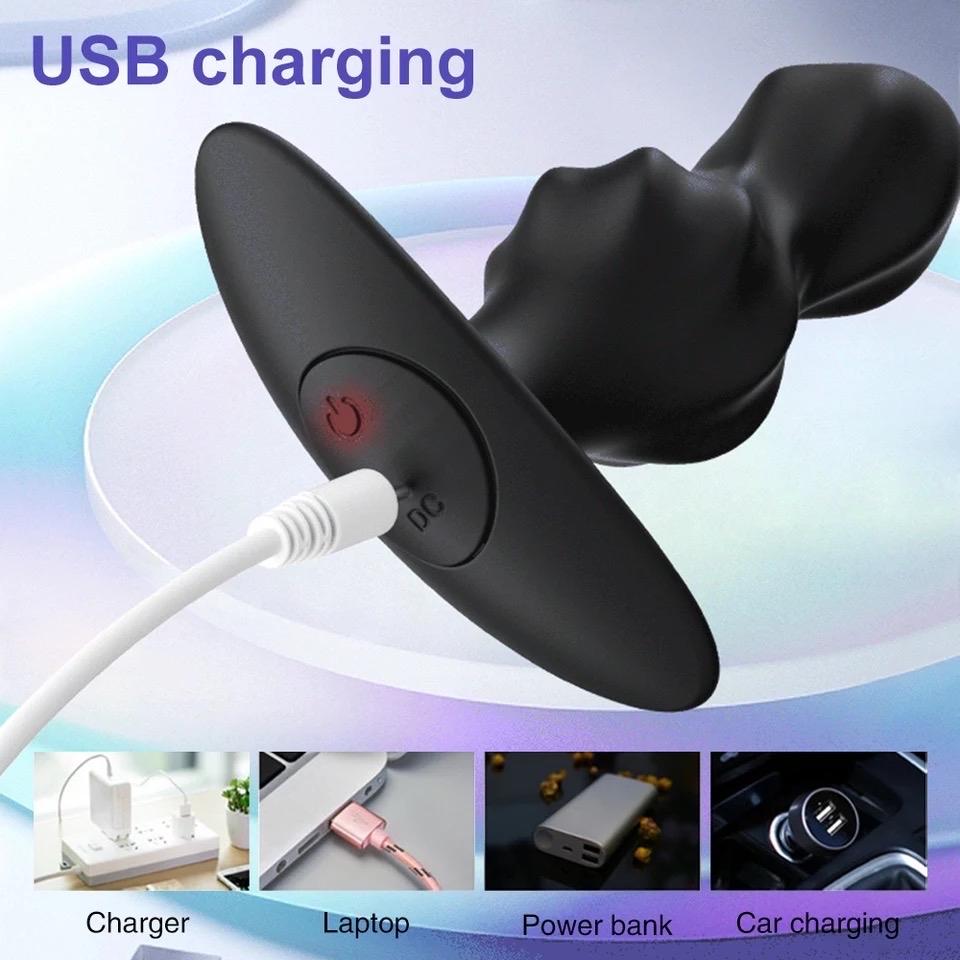 Anal plug massager mini rung đa tần số đồ chơi hậu môn cực chill-duoc-ban-tai-Thetoysvn