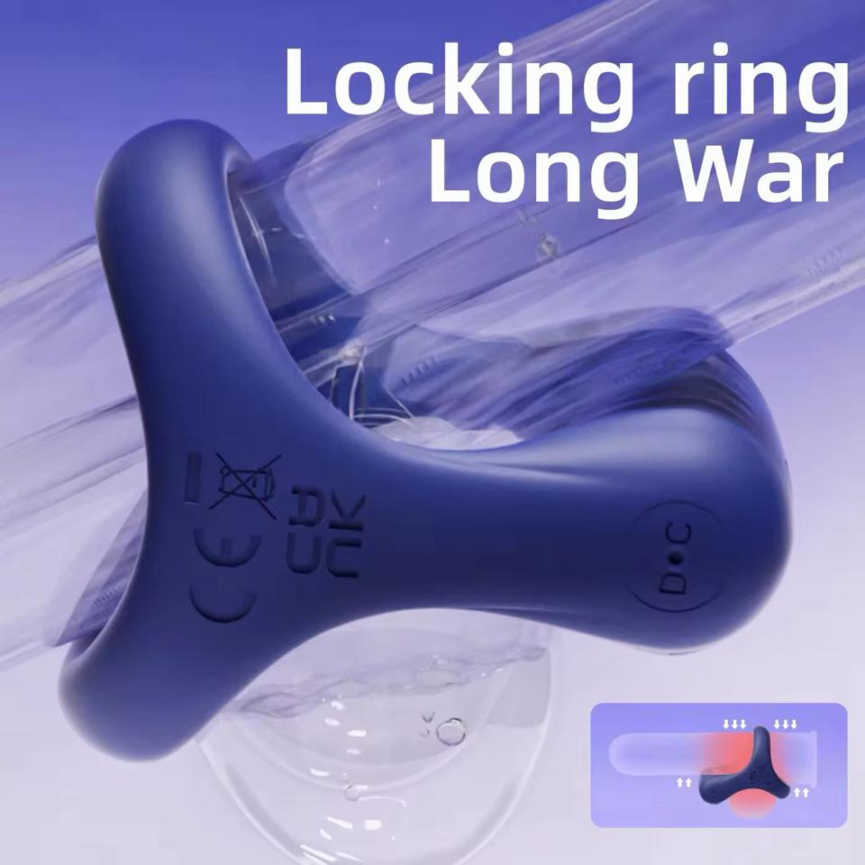 Vòng đeo dương vật có rung sạc tích điện điều khiển từ xa cực phê-duoc-ban-tai-Thetoysvn