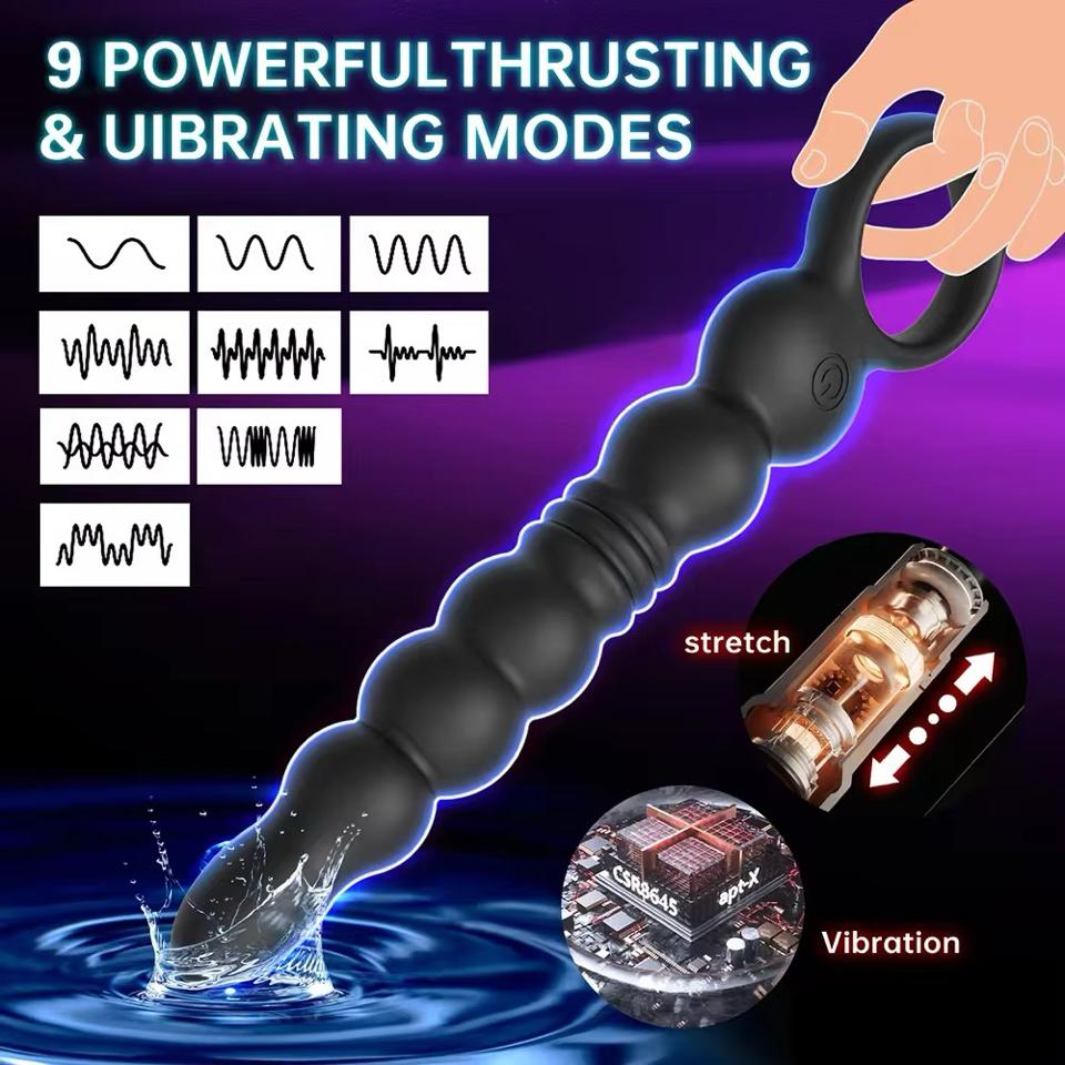 Que rung thụt massager kích thích thích tuyến tiền liệt cho nam giới-duoc-ban-tai-Thetoysvn