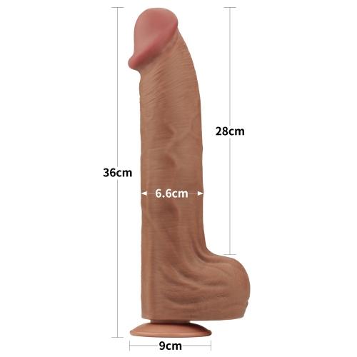 14'' King Sized Sliding Skin Dual Layer Dong Brown-duoc-ban-tai-Thetoysvn