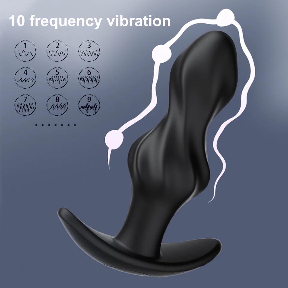 Anal plug massager mini rung đa tần số đồ chơi hậu môn cực chill-duoc-ban-tai-Thetoysvn