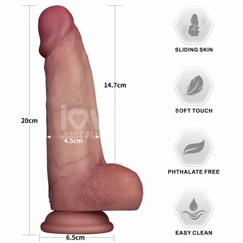 8'' Sliding Skin Pro II Dual Layer Silicone Dong-duoc-ban-tai-Thetoysvn