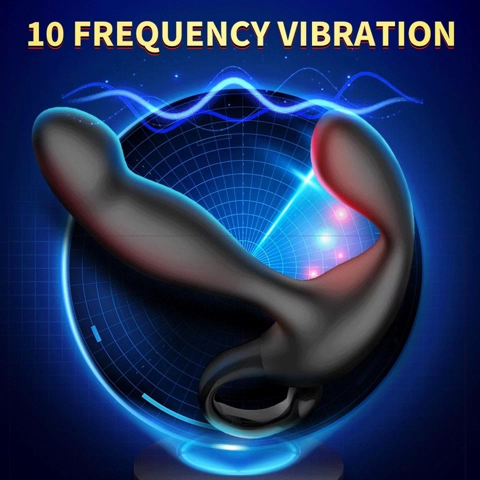 Anal plug Finger Wiggle Stimulator rung đa tần kích thích hậu môn -duoc-ban-tai-Thetoysvn