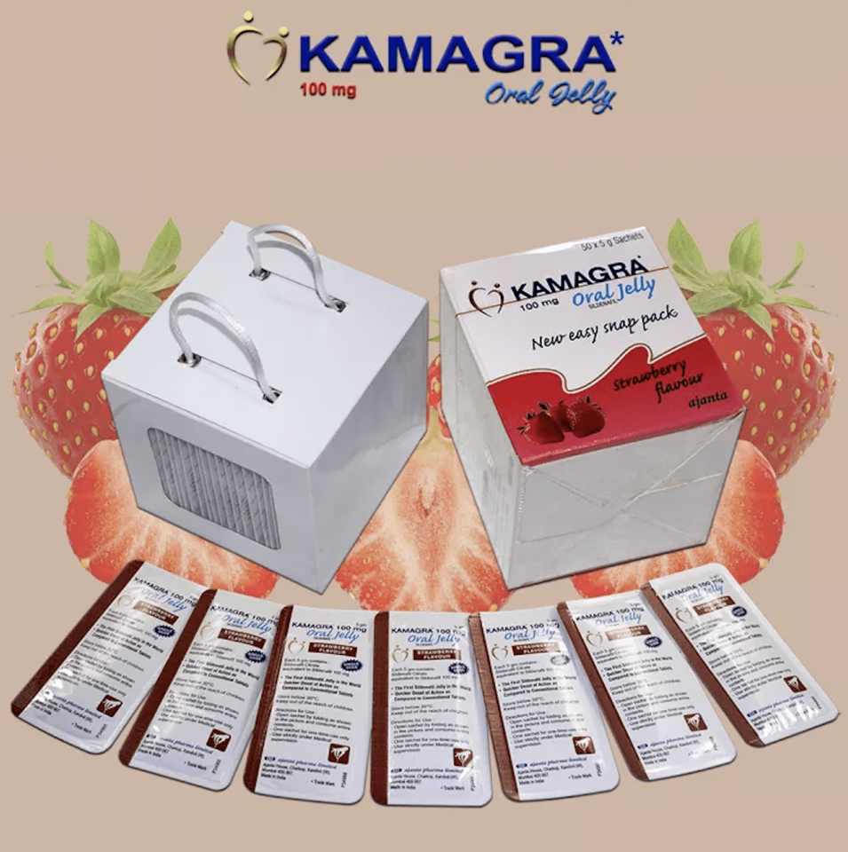 KAMAGRA ORAL JELLY 100MG AJANTA 50 GÓI X 5G - GIÚP TĂNG CƯỜNG SINH LÝ NAM-duoc-ban-tai-Thetoysvn