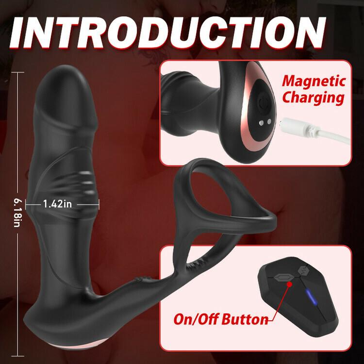 PROSTATE GLAND MASSAGE THỤT NGOÁY 360 độ sướng cực đỉnh -duoc-ban-tai-Thetoysvn