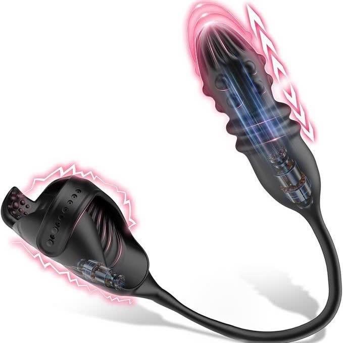 Massager hậu môn & dương vật cực chill 2in1 -duoc-ban-tai-Thetoysvn