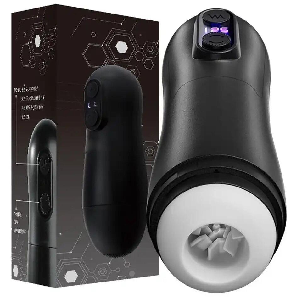 Cốc máy thủ dâm Pro rung co bóp đa chiều hiển thị màn hình LED siêu sướng -duoc-ban-tai-Thetoysvn