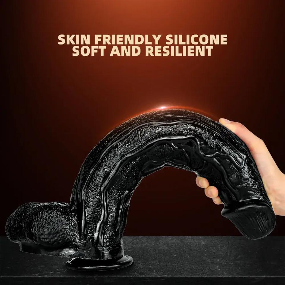 Dương vật giả siêu khủng 42cm x 7,5cm màu đen -duoc-ban-tai-Thetoysvn