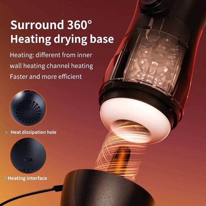 Cốc máy thủ dâm Pro rung co bóp đa chiều hiển thị màn hình LED siêu sướng -duoc-ban-tai-Thetoysvn