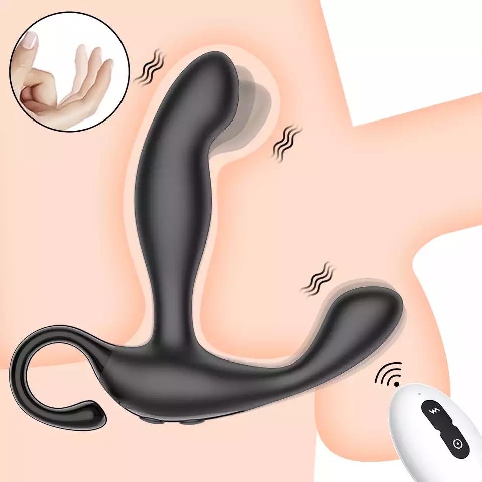 Anal plug Finger Wiggle Stimulator rung đa tần kích thích hậu môn -duoc-ban-tai-Thetoysvn