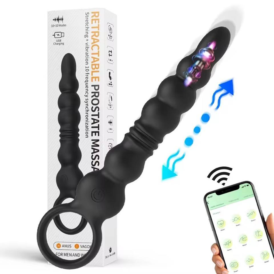 Que rung thụt massager kích thích thích tuyến tiền liệt cho nam giới-duoc-ban-tai-Thetoysvn