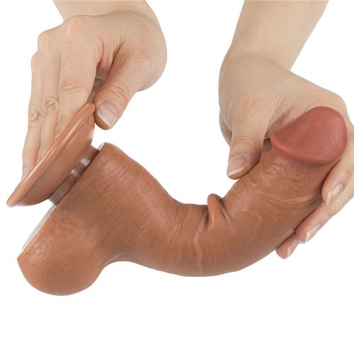 8'' Sliding Skin Dual Layer Dong Brown-duoc-ban-tai-Thetoysvn