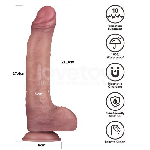 11'' Vibrating Dual Density Power Cock-duoc-ban-tai-Thetoysvn