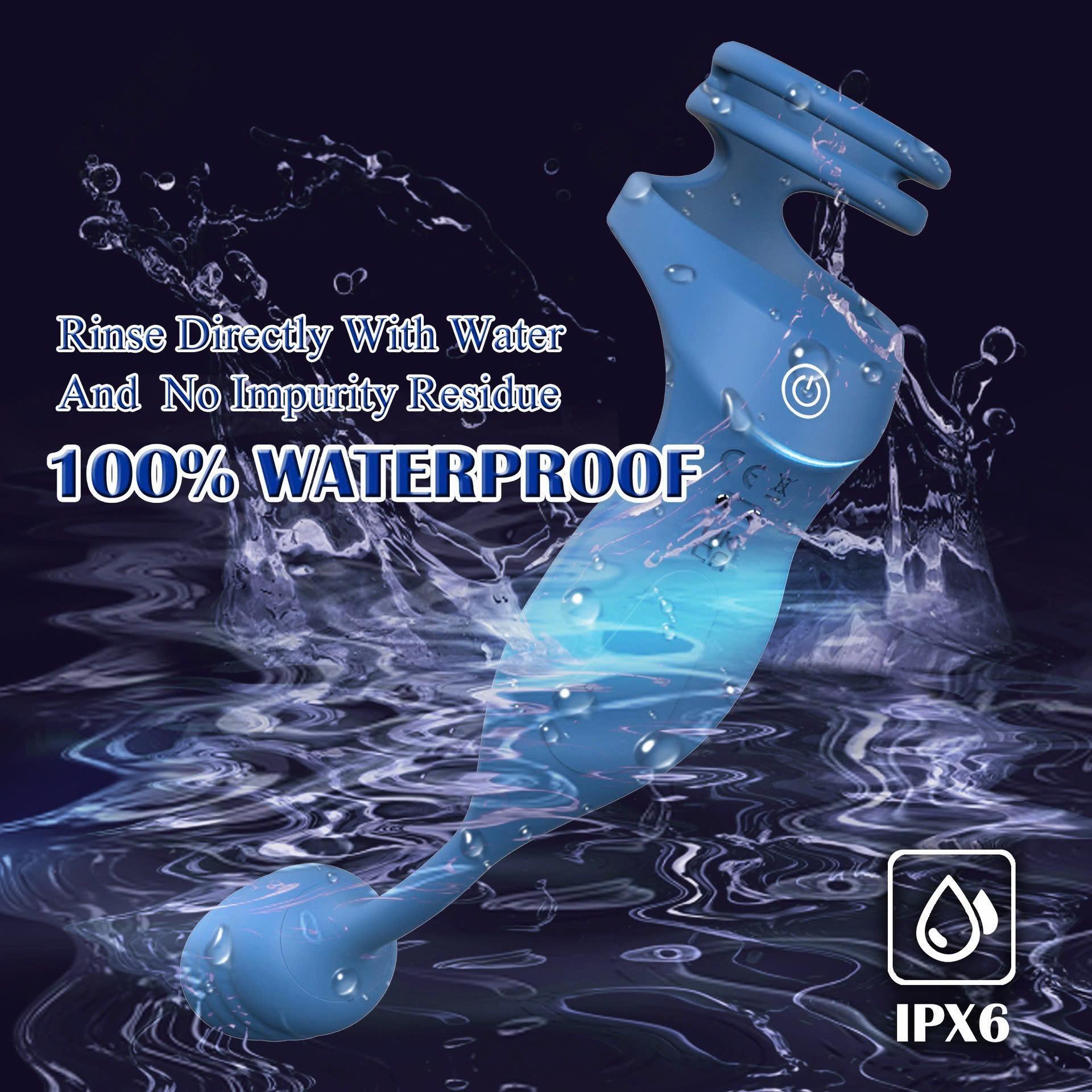 Plug rung massage kết hợp vòng khóa kích thích tuyến tiền liệt 10 chế độ rung-duoc-ban-tai-Thetoysvn